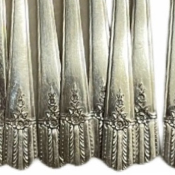 Butter spreaders, 1930s. Everlasting. Collectible Flat handle. RARE find. Used - Picture 2 of 5